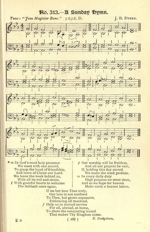 The Fellowship Hymn Book page 409