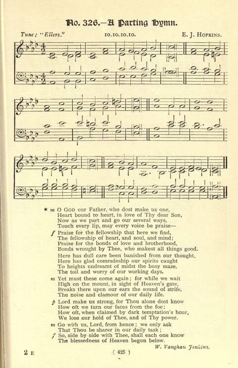 The Fellowship Hymn Book page 425