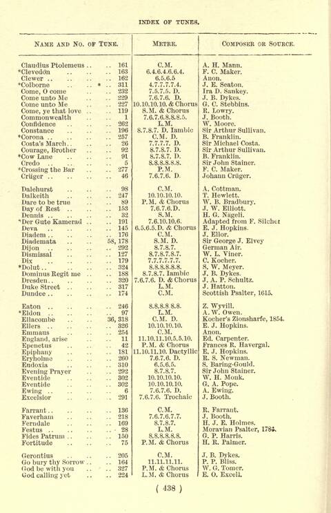 The Fellowship Hymn Book page 438