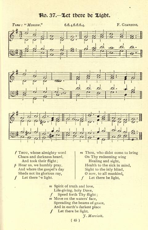 The Fellowship Hymn Book page 45