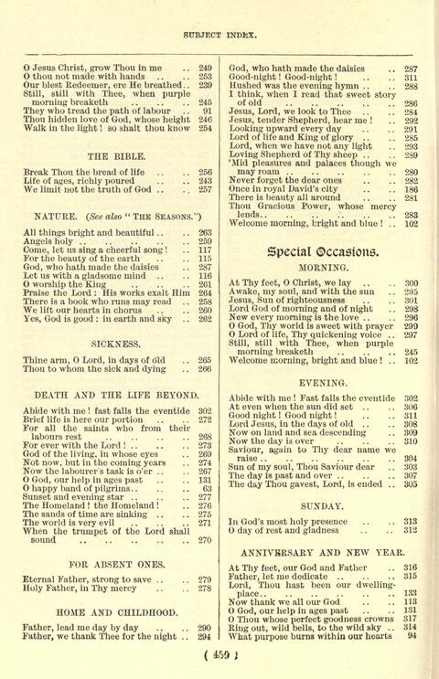 The Fellowship Hymn Book page 450