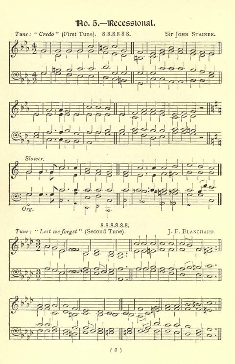 The Fellowship Hymn Book page 6