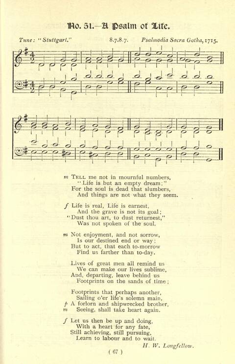 The Fellowship Hymn Book page 67