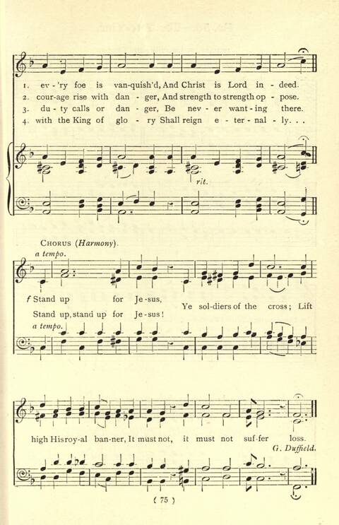 The Fellowship Hymn Book page 75