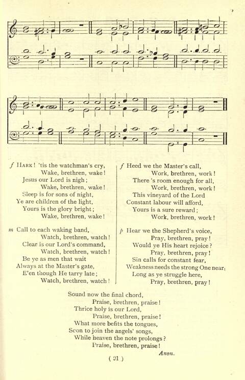 The Fellowship Hymn Book page 91
