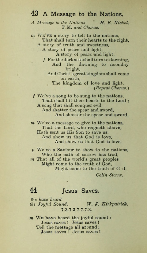 The Fellowship Hymn Book page 40