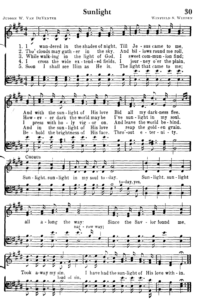 Favorite Hymns of Praise page 27
