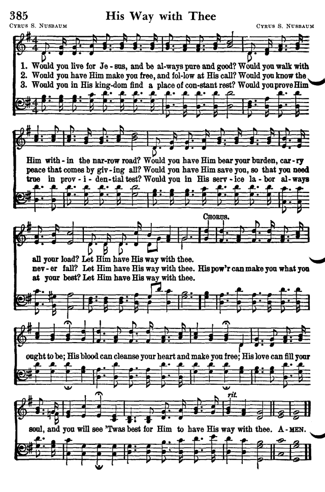 Favorite Hymns of Praise 386. Nothing between my soul and the Savior ...