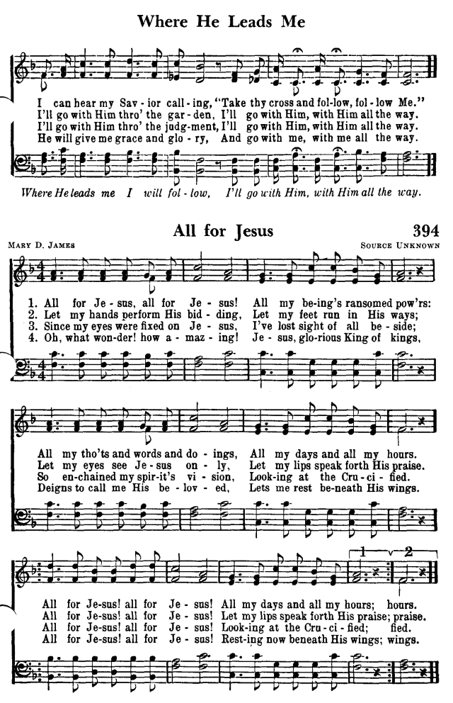Favorite Hymns of Praise page 362