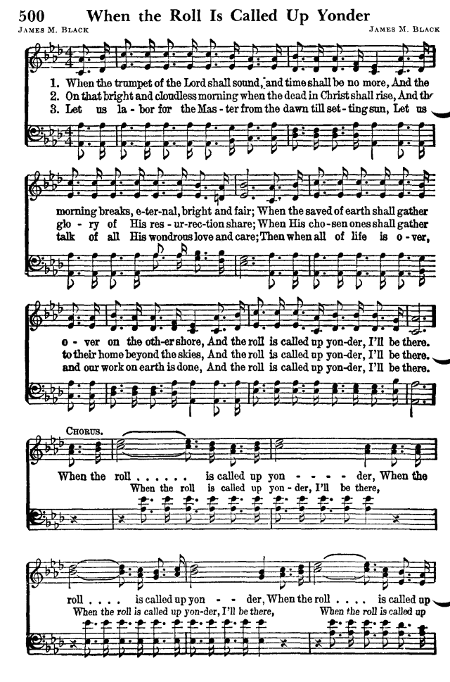 Favorite Hymns of Praise 500. When the trumpet of the Lord shall sound