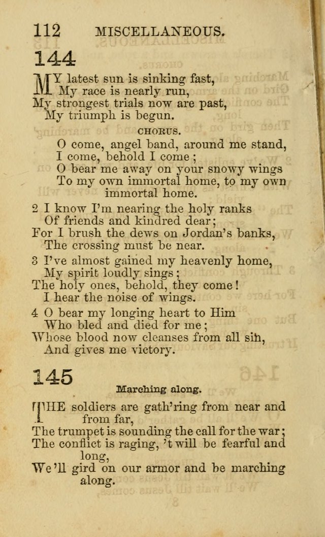 Familiar Hymns for Social Meetings page 117