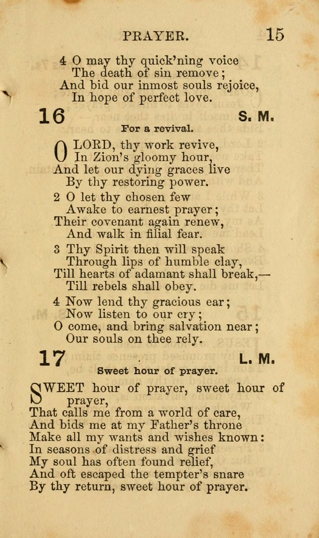 Familiar Hymns for Social Meetings page 20