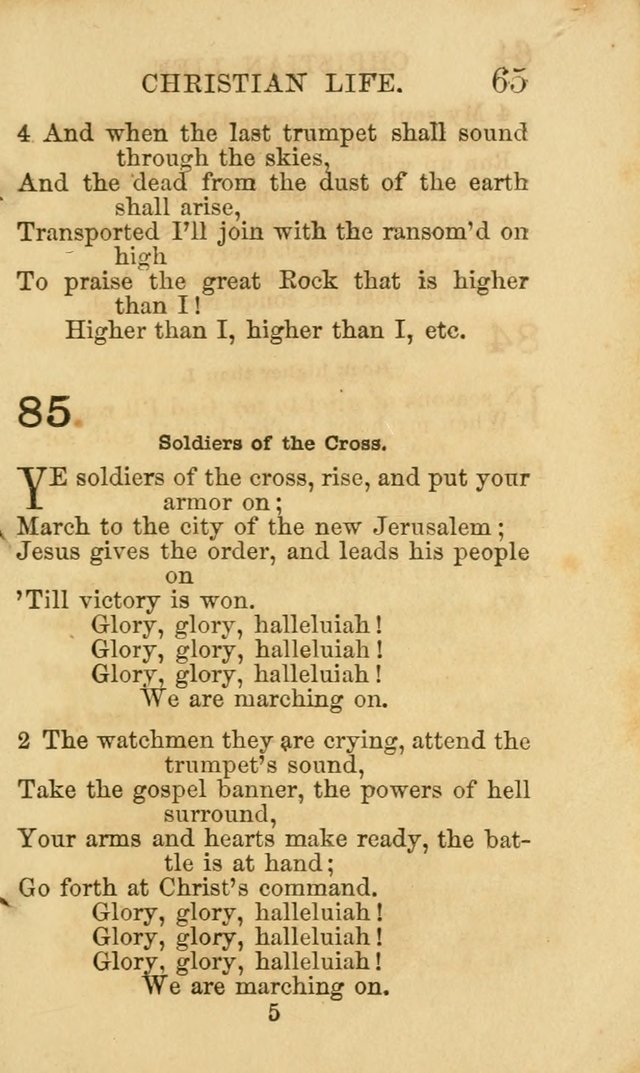 Familiar Hymns for Social Meetings page 70