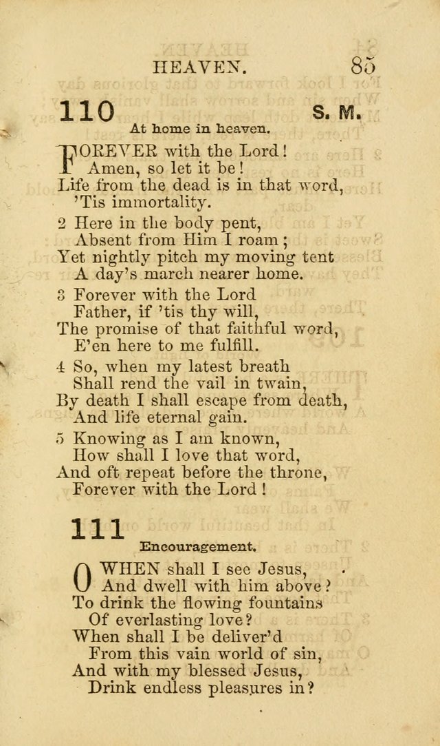 Familiar Hymns for Social Meetings page 90