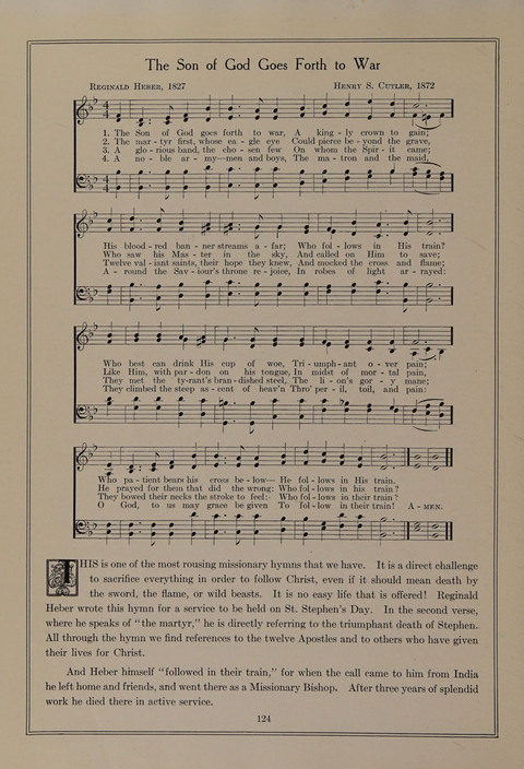 Famous Hymns: with stories and pictures page 124