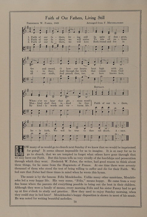 Famous Hymns: with stories and pictures page 70