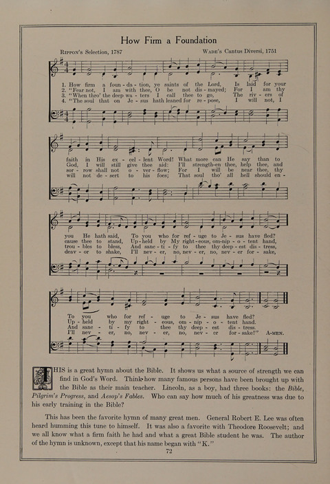 Famous Hymns: with stories and pictures page 72