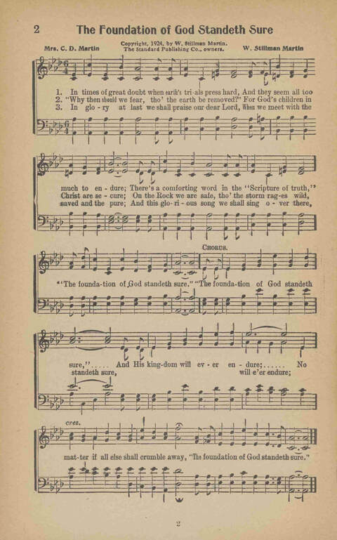 Faith Inspiring Songs page 2