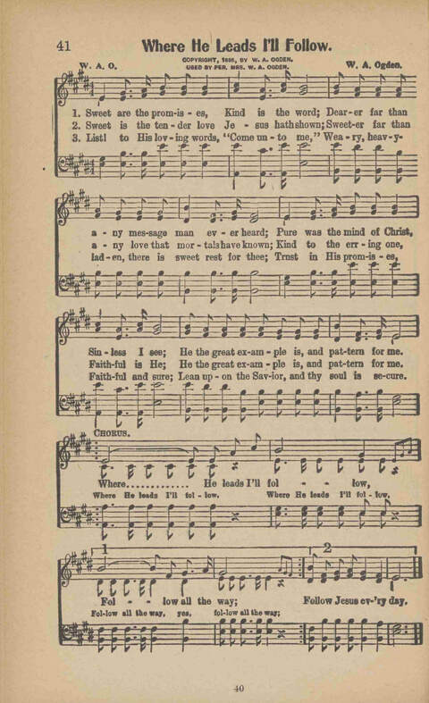 Faith Inspiring Songs page 40