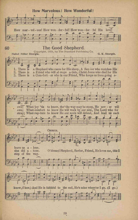 Faith Inspiring Songs page 59