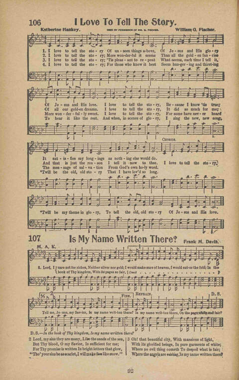 Faith Inspiring Songs page 92