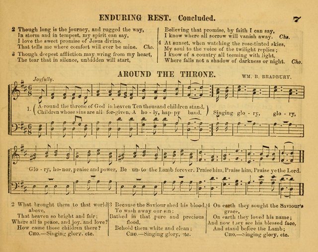 Fresh Laurels for the Sabbath School, A new and extensive collection of music and hymns. Prepared expressly for the Sabbath Schools, Etc. page 12