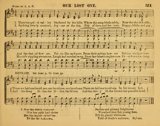 Fresh Laurels for the Sabbath School, A new and extensive collection of music and hymns. Prepared expressly for the Sabbath Schools, Etc. page 26