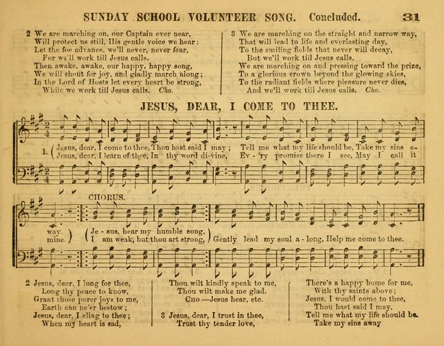 Fresh Laurels for the Sabbath School, A new and extensive collection of music and hymns. Prepared expressly for the Sabbath Schools, Etc. page 36
