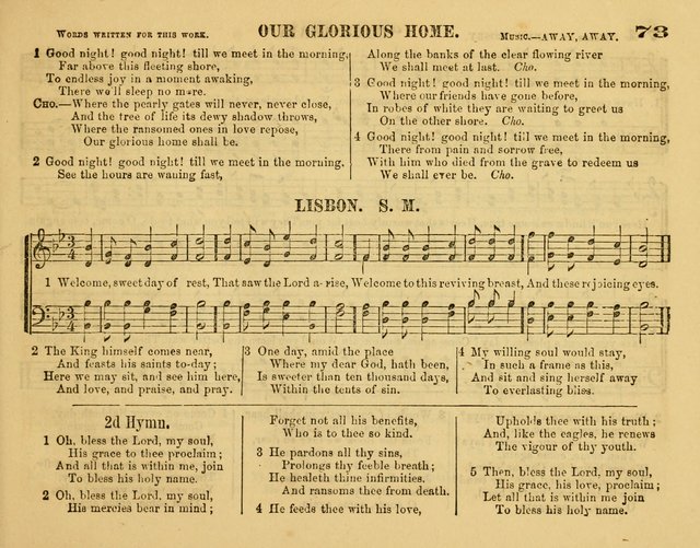 Fresh Laurels for the Sabbath School, A new and extensive collection of music and hymns. Prepared expressly for the Sabbath Schools, Etc. page 78