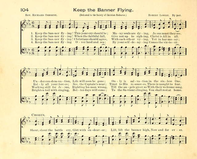 Fair as the Morning. Hymns and Tunes for Praise in the Sunday-School page 102