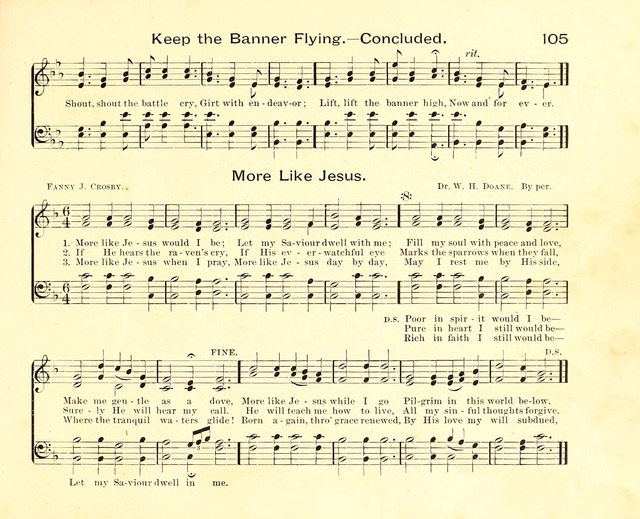 Fair as the Morning. Hymns and Tunes for Praise in the Sunday-School page 103