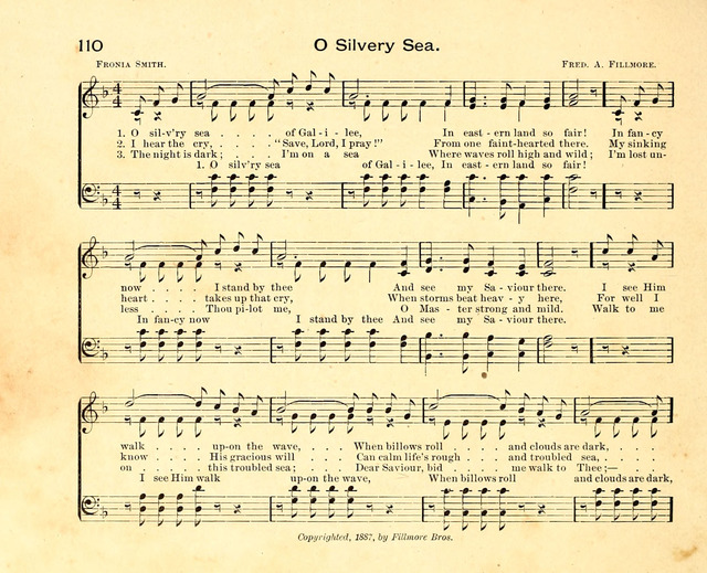 Fair as the Morning. Hymns and Tunes for Praise in the Sunday-School page 108