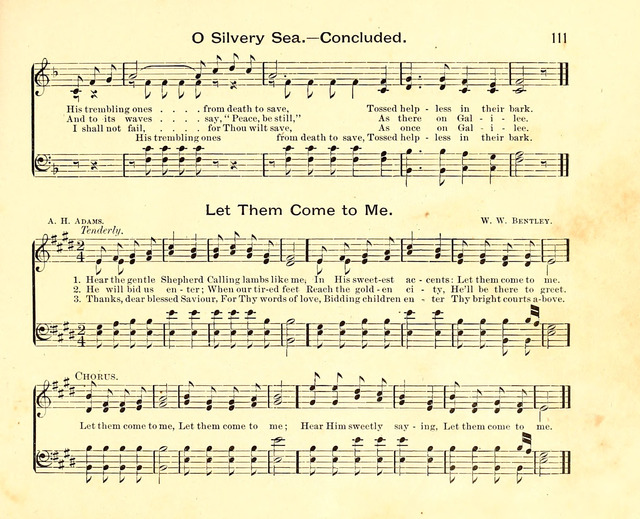 Fair as the Morning. Hymns and Tunes for Praise in the Sunday-School page 109
