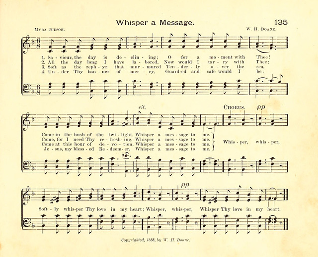 Fair as the Morning. Hymns and Tunes for Praise in the Sunday-School page 133