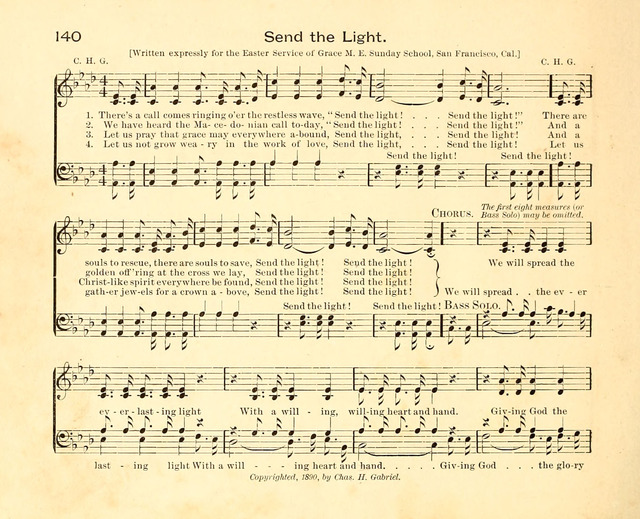 Fair as the Morning. Hymns and Tunes for Praise in the Sunday-School page 138