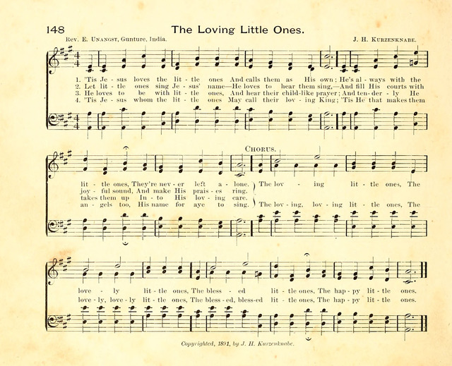 Fair as the Morning. Hymns and Tunes for Praise in the Sunday-School page 146