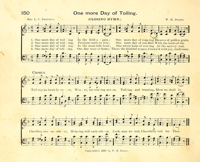 Fair as the Morning. Hymns and Tunes for Praise in the Sunday-School page 148