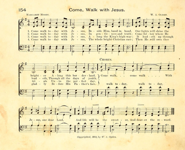 Fair as the Morning. Hymns and Tunes for Praise in the Sunday-School page 152