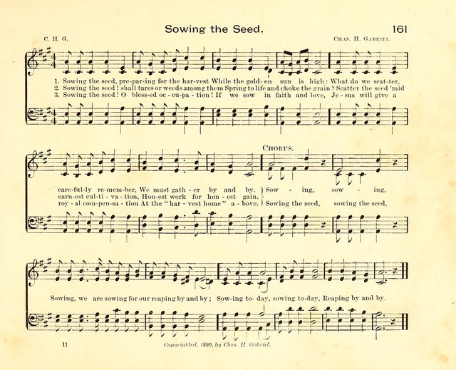 Fair as the Morning. Hymns and Tunes for Praise in the Sunday-School page 159