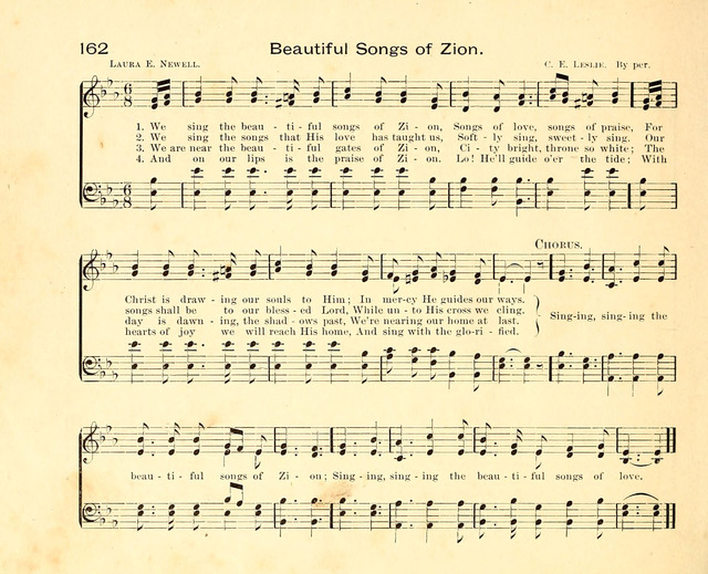 Fair as the Morning. Hymns and Tunes for Praise in the Sunday-School page 160