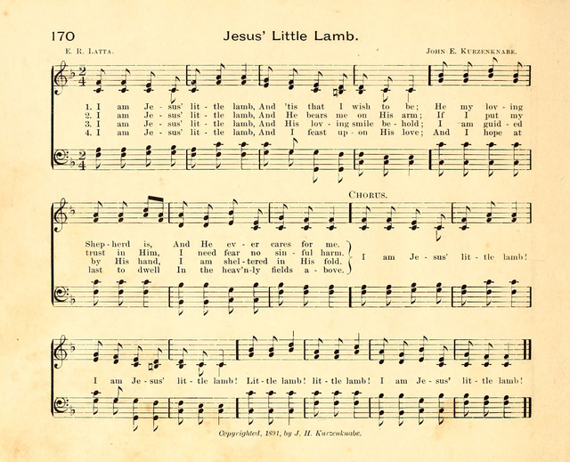 I Am Jesus Little Lamb Hymn