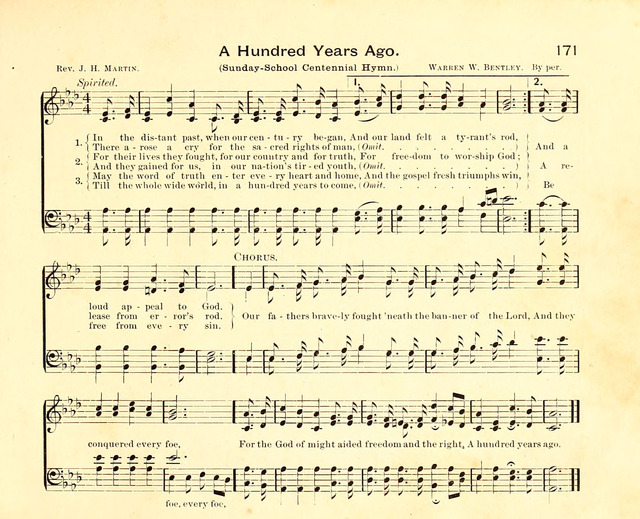Fair as the Morning. Hymns and Tunes for Praise in the Sunday-School page 169
