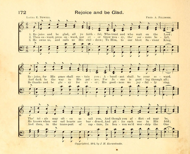Fair as the Morning. Hymns and Tunes for Praise in the Sunday-School page 170