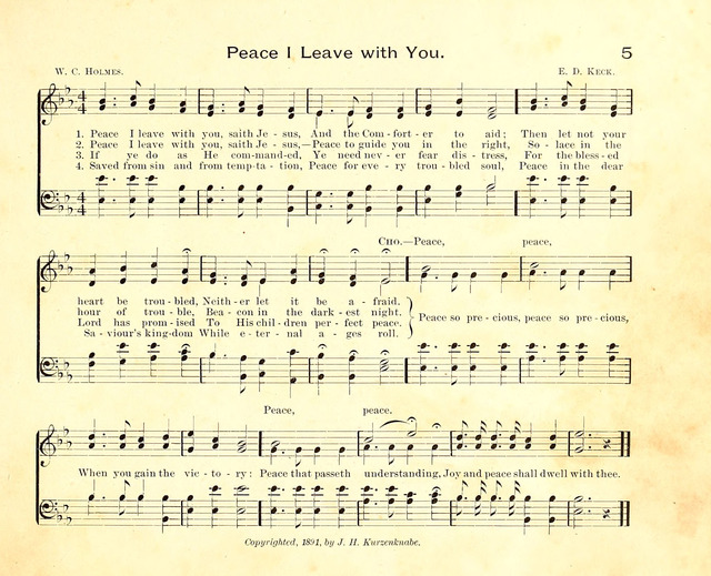 Fair as the Morning. Hymns and Tunes for Praise in the Sunday-School page 3