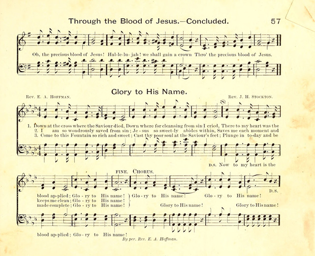 Fair as the Morning. Hymns and Tunes for Praise in the Sunday-School page 55