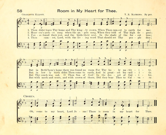 Fair as the Morning. Hymns and Tunes for Praise in the Sunday-School page 56