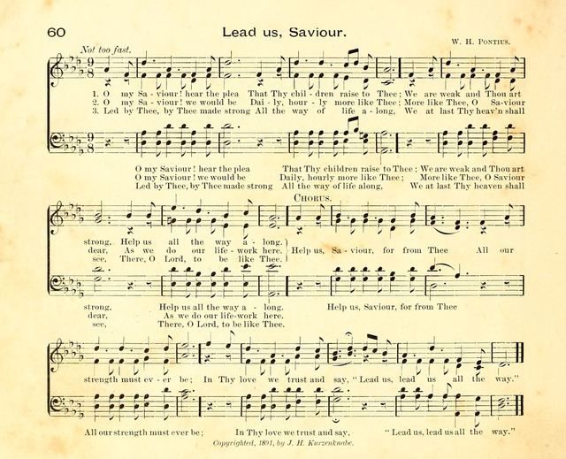 Fair as the Morning. Hymns and Tunes for Praise in the Sunday-School page 58