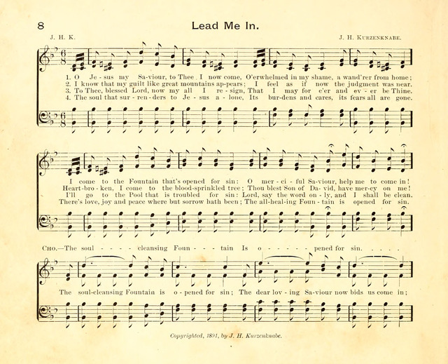 Fair as the Morning. Hymns and Tunes for Praise in the Sunday-School page 6