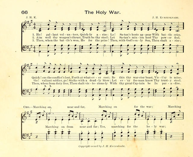 Fair as the Morning. Hymns and Tunes for Praise in the Sunday-School page 64