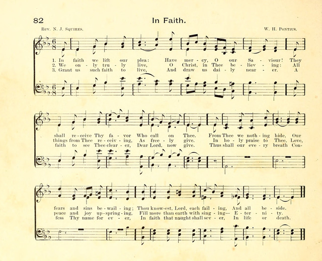 Fair as the Morning. Hymns and Tunes for Praise in the Sunday-School page 80